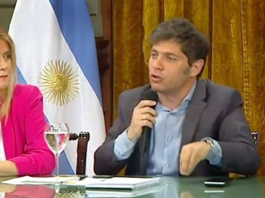 Kicillof: ”Estamos ante una situación muy penosa”