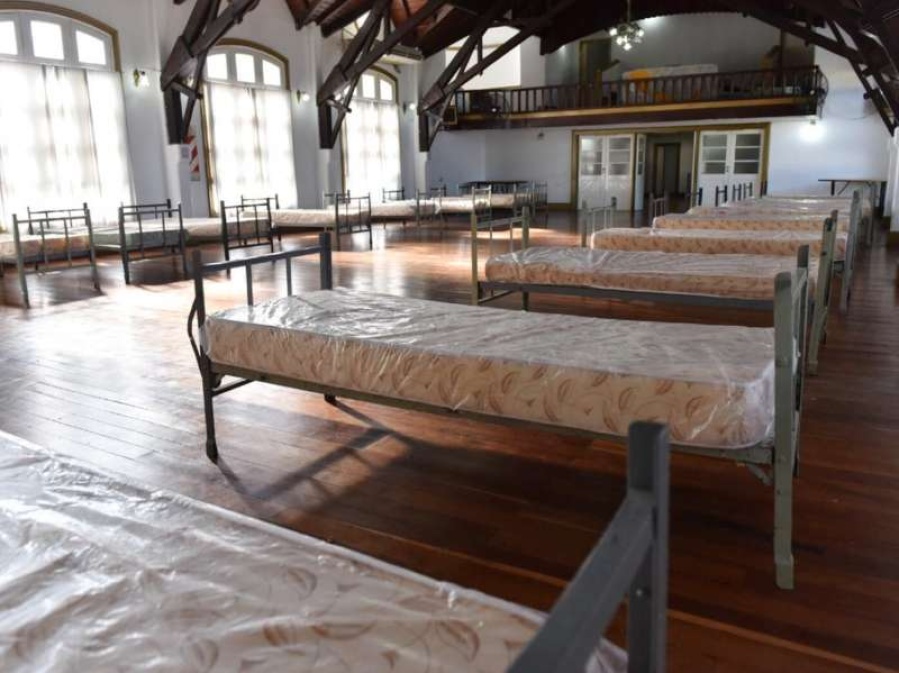 Coronavirus: montaron Centros de atención intermedia de la salud en la República de los Niños