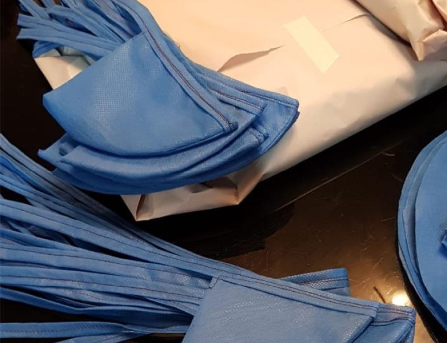 En City Bell elaborarán más de 3.500 barbijos para comerciantes, clientes y policías