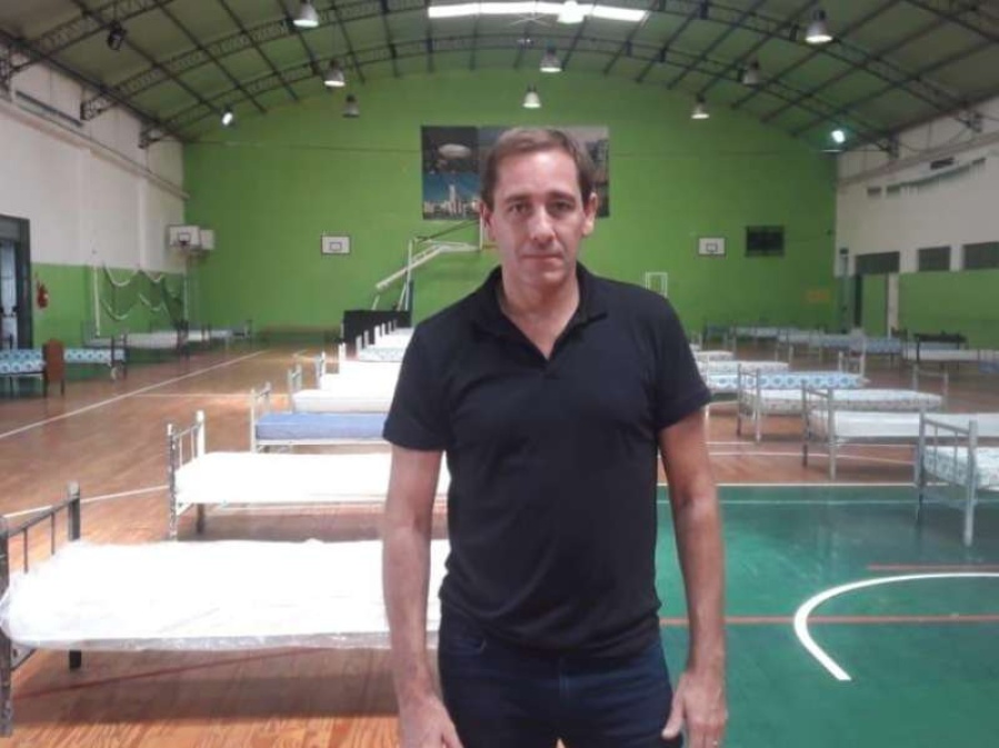 El Municipio montó un nuevo centro de atención intermedia de la salud en el Polideportivo Los Hornos