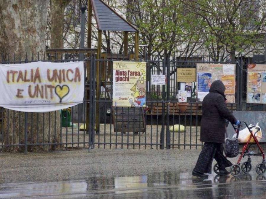Italia registró una baja del 50% en nuevos contagios de coronavirus