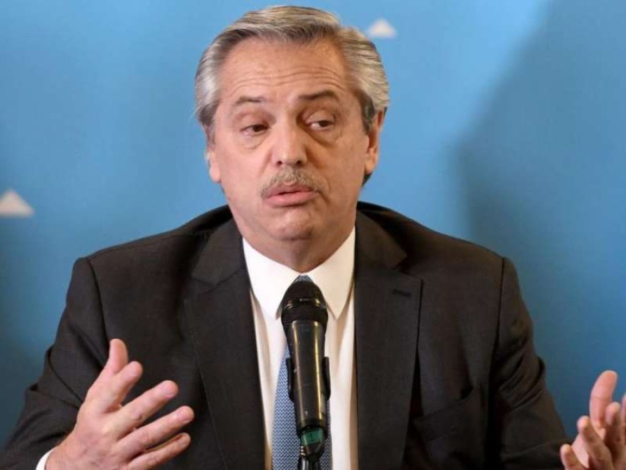 Alberto Fernández, sobre el retorno del fútbol: ”No lo veo en lo inmediato”