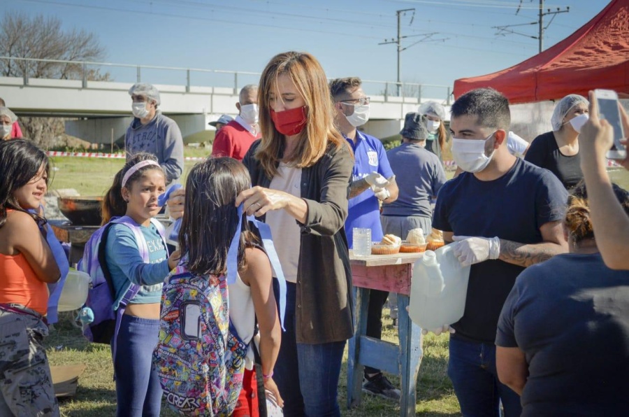 Victoria Tolosa Paz: 'Nos convoca una inmensa cadena solidaria'