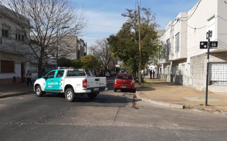 Jubilada de 83 años sufrió una explosión en su casa de Parque Saavedra