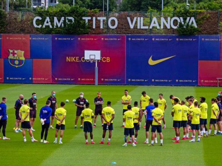 Aseguran que en el Barcelona hubo siete positivos de coronavirus