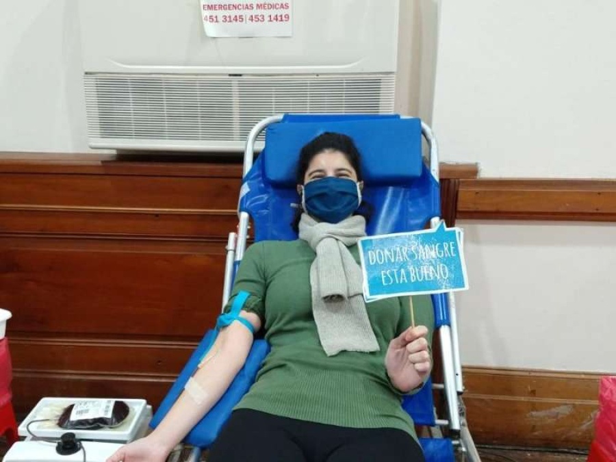 La UNLP realizó una nueva campaña de donación de sangre en el Rectorado