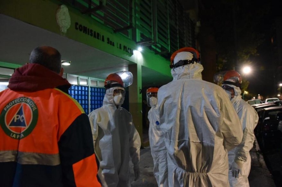 El Coronavirus llegó a la Comisaría Novena y también hay detenidos infectados