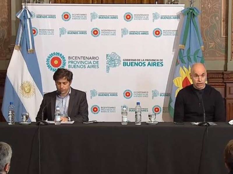 Por ahora no hay retroceso de fase en el AMBA, pero Kicillof y Larreta endurecerán las medidas si se expanden los contagios de COVID-19
