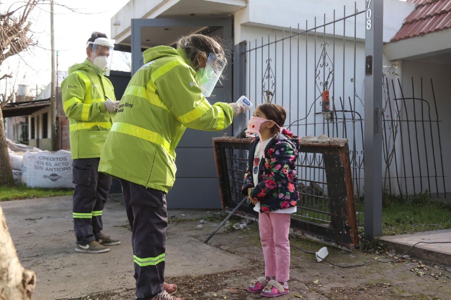 Hallaron 13 casos sospechosos de Coronavirus durante un megaoperativo sanitario en Olmos