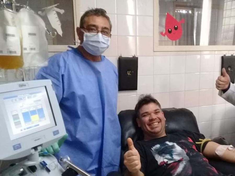 Se realizaron cerca de 400 tratamientos efectivos con plasma de recuperados de coronavirus