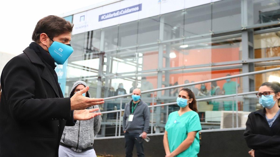 Kicillof: ”El que venda que ya pasó el Coronavirus, les miente”