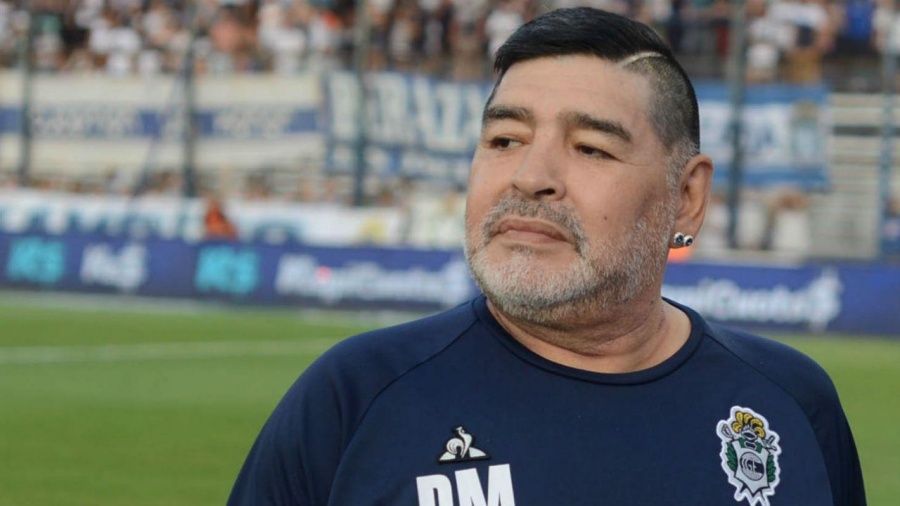 A través de redes sociales, Gimnasia le dio la bienvenida a Maradona a La Plata 
