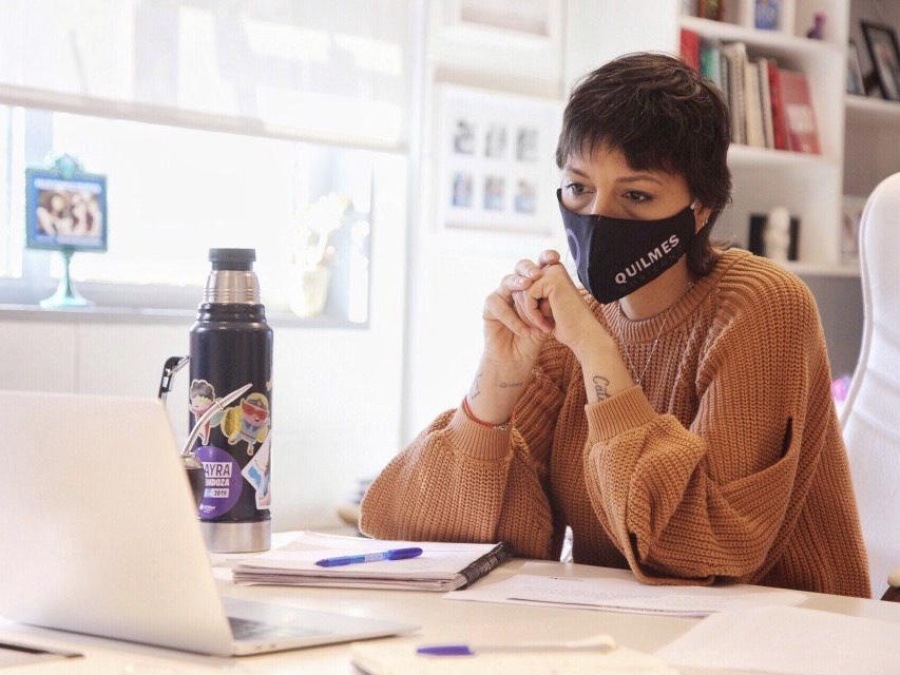 Mayra Mendoza dio positivo en coronavirus