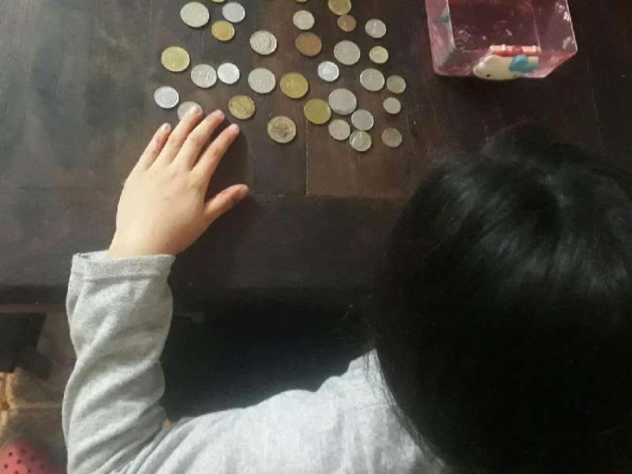 Una niña platense encontró un pasatiempo muy particular para pasar la cuarentena