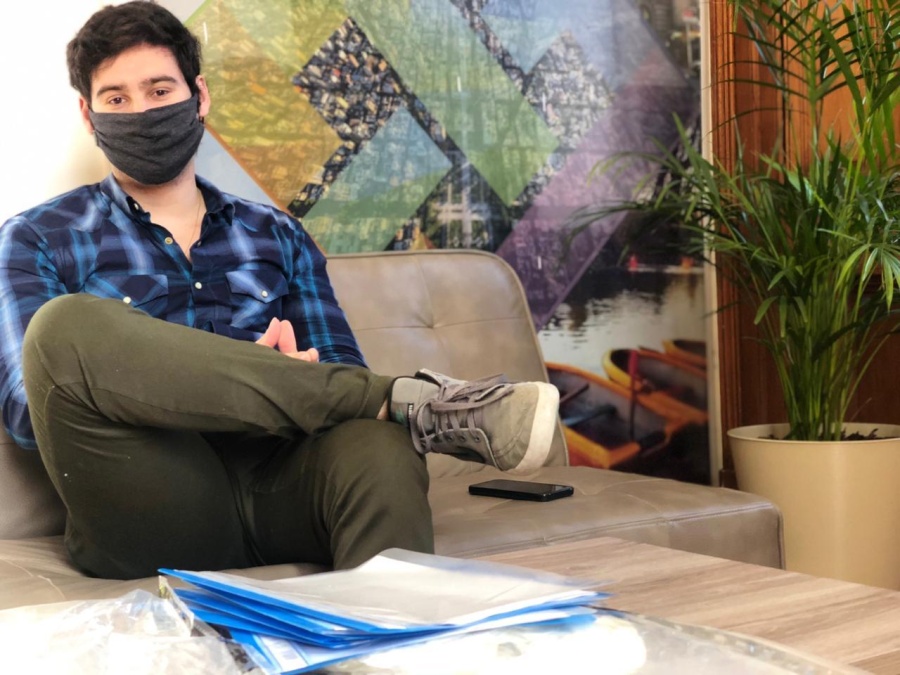 Gerónimo Jaime, de la Juventud Radical platense: ”Hay 20.000 pymes que bajaron las persianas”