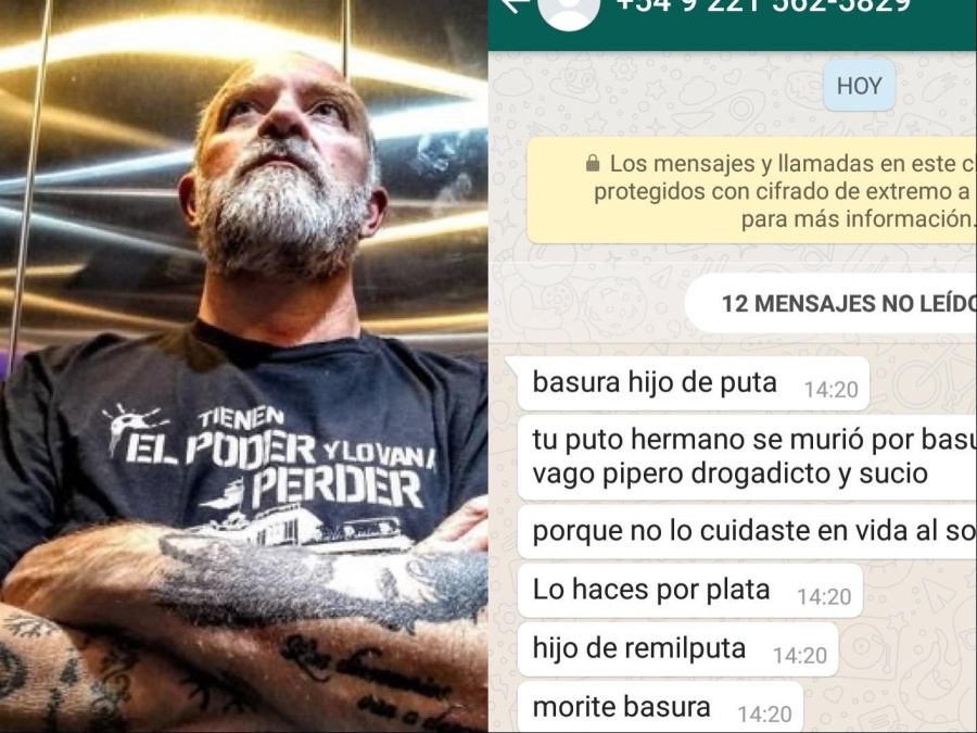 Un platense atacó al hermano de Santiago Maldonado