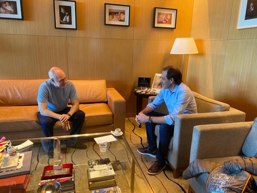 Garro mantuvo una reunión con Rodríguez Larreta donde compartieron datos y estrategias para enfrentar la pandemia