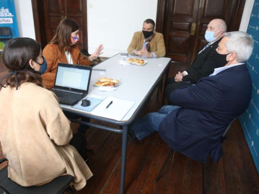 Autoridades locales y los cónsules de Francia e Italia se reunieron en La Plata para delinear una agenda de trabajo conjunta de cara a la post pandemia