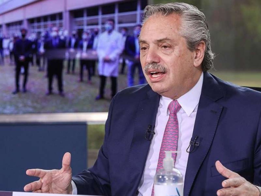 Alberto Fernández puso en marcha el área Covid-19 del Hospital del Bicentenario: ”la salud pública está por encima de todas las cosas”