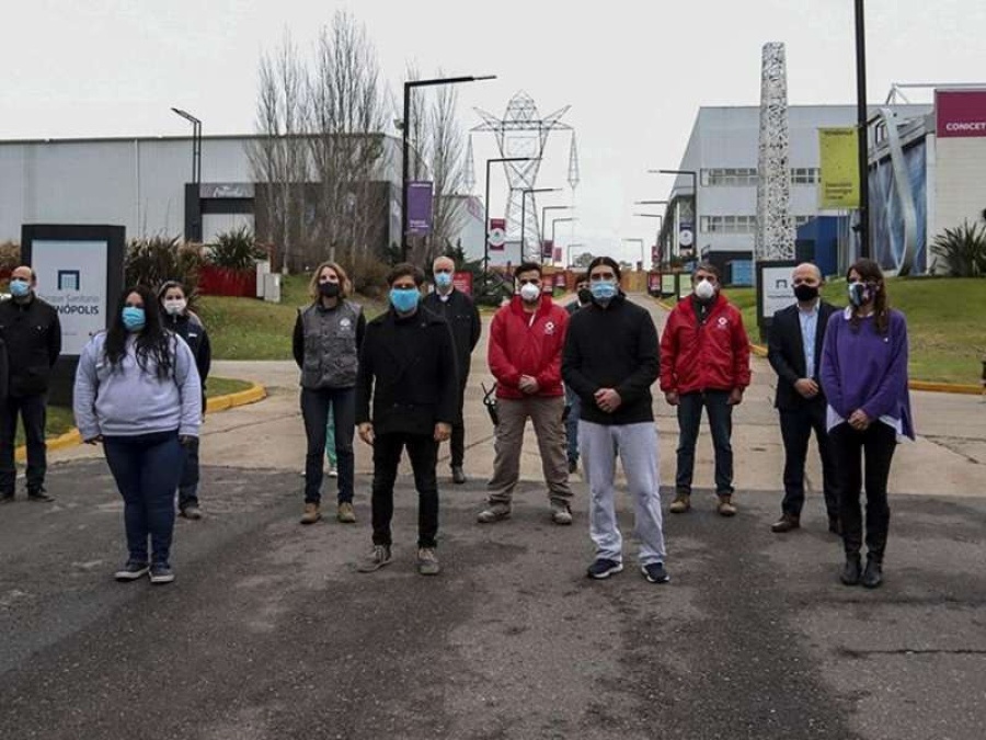 Kicillof ya le pagó a los primeros pacientes con coronavirus que se aislaron en los centros Bonaerenses