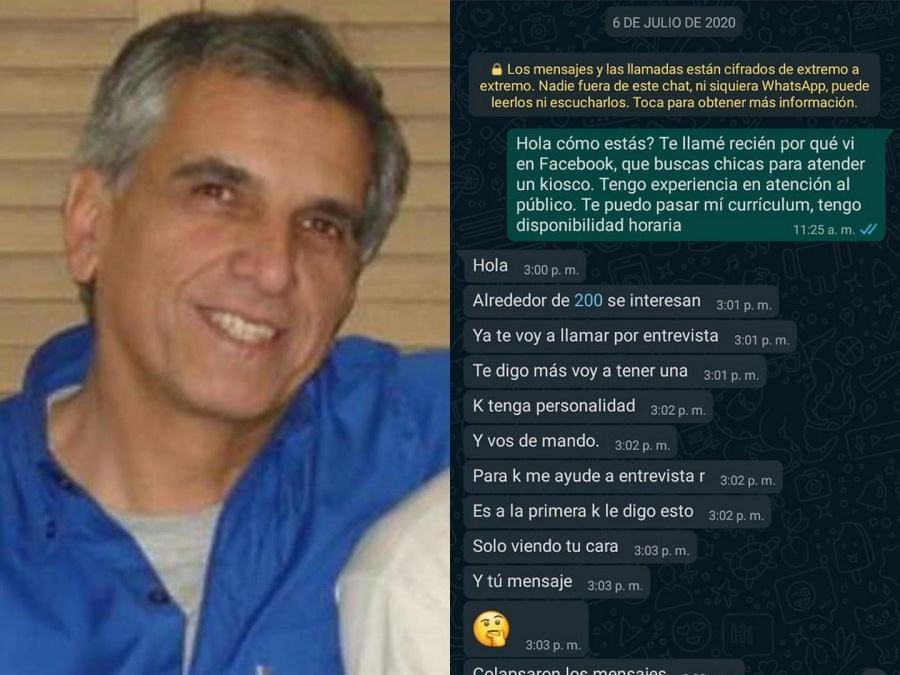 Acosador ofrece trabajo a jóvenes de La Plata y Berisso, pero es un engaño y les habla de intimidades sexuales