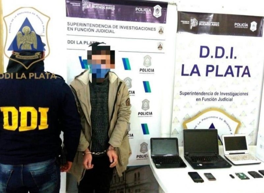 Un maestro de La Plata violó a una niña tras engañarla por las redes sociales