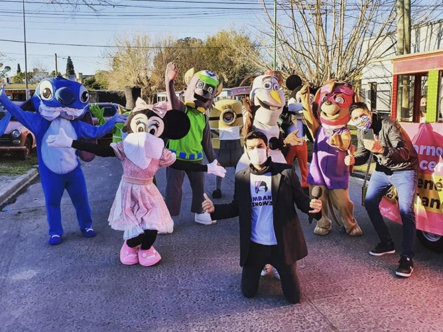 Sol Pérez trabaja en la Municipalidad de La Plata y muchas veces participa en el Tren de la Alegría