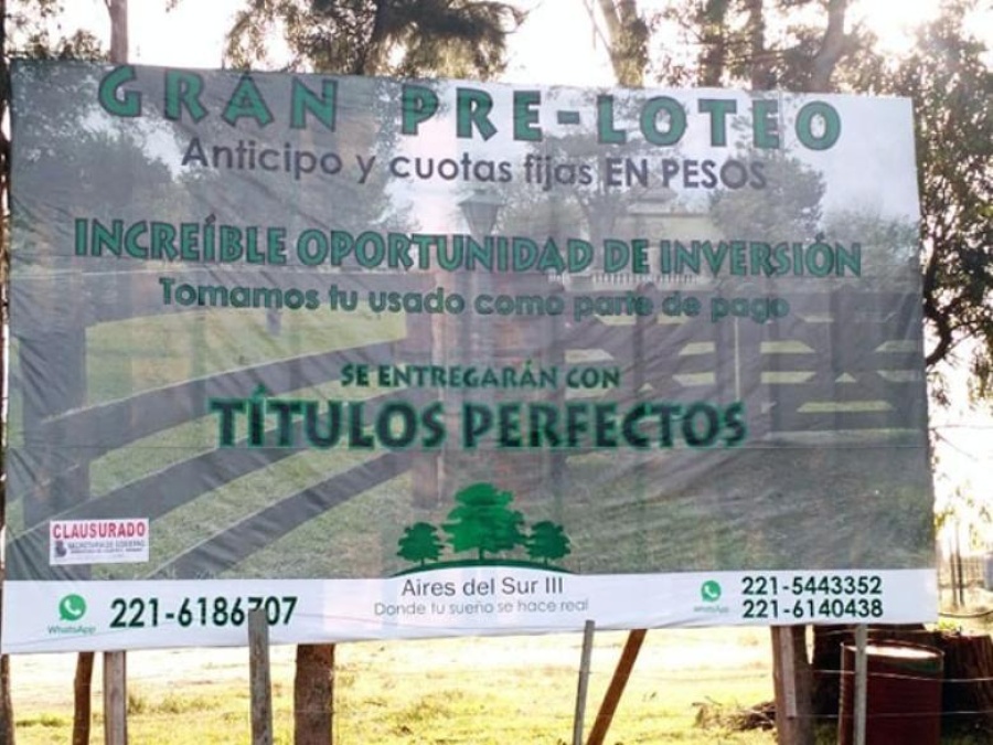 200 familias de Berisso marcharon por una megaestafa de 500 millones de pesos