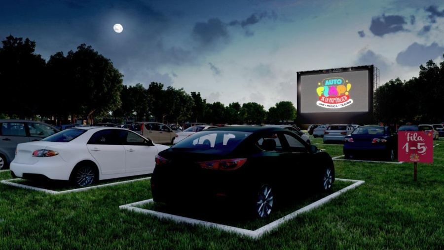 En septiembre llega el autocine a la República de los Niños: además, música y teatro para toda la familia