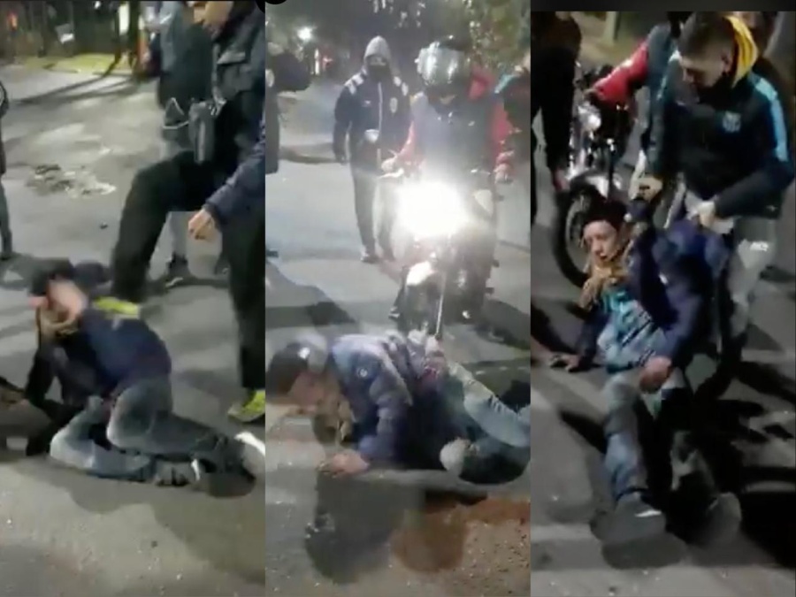 Brutal linchamiento a un ladrón en City Bell