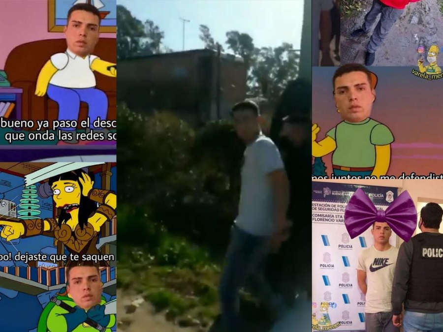 Joven detenido en Varela pidió ”que no le saquen fotos porque lo iban a descansar” y estallaron los memes