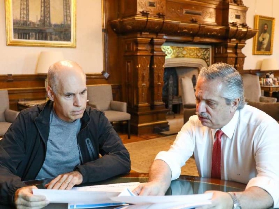 Alberto Fernández contó que la rebaja de de la coparticipación ya había sido hablada con Larreta