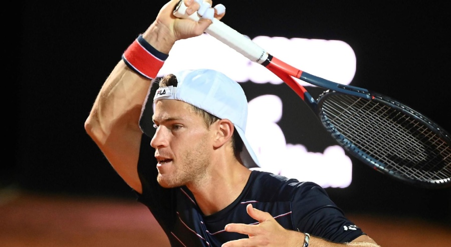 Diego Schwartzman busca la gloria en Italia