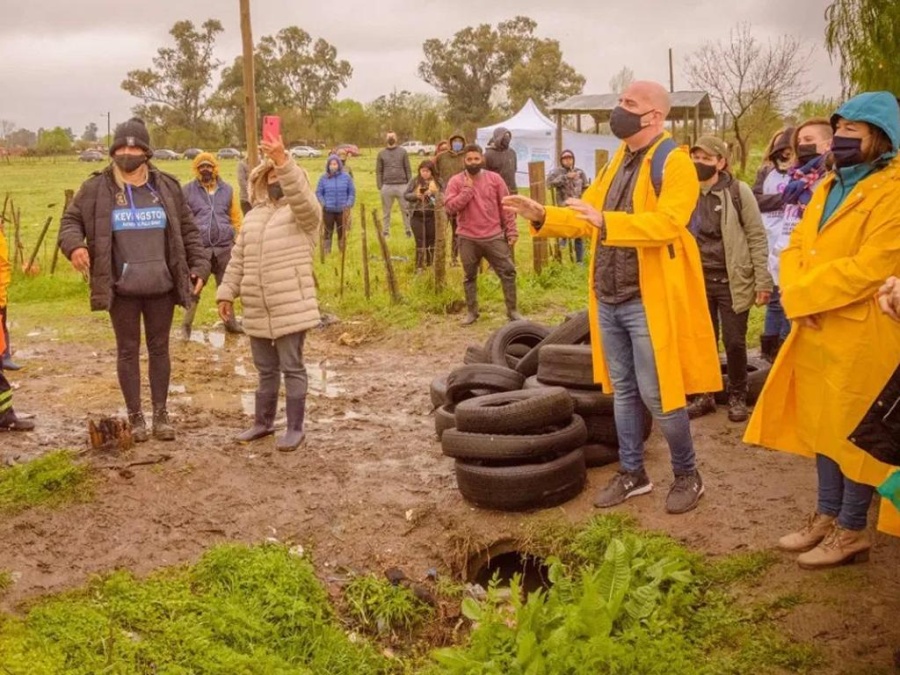 Se solicitó una nueva prórroga para el desalojo de la toma de terrenos en Guernica