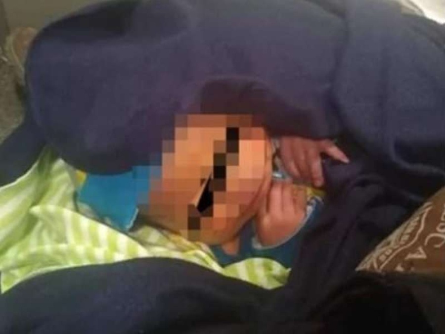 Un abuelo abandonó a su nieto bebé dentro de una caja de pizza en México: ”Ojalá tenga mejor vida”