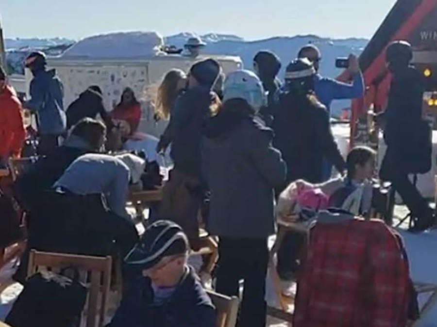 Los esquiadores que violaron la cuarentena en Chapelco, deberán hacer donaciones