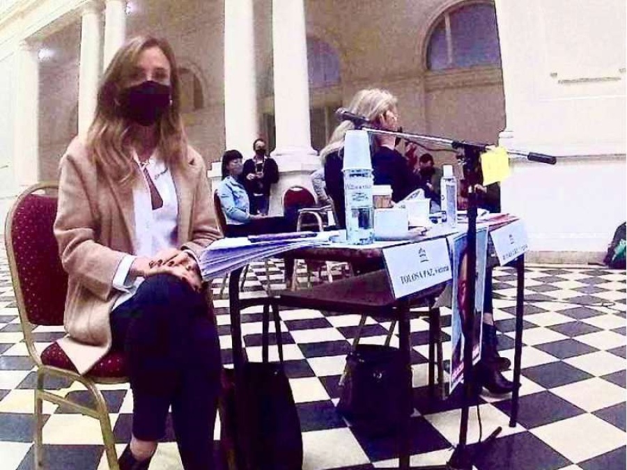 Victoria Tolosa Paz: ”Nosotros estamos ciegos de información con respecto a la ejecución del presupuesto municipal”