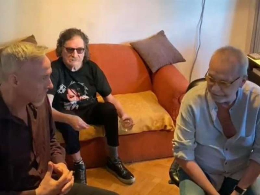 Los integrantes de Serú Girán se volvieron a juntar y la mítica banda lanzó sus redes sociales