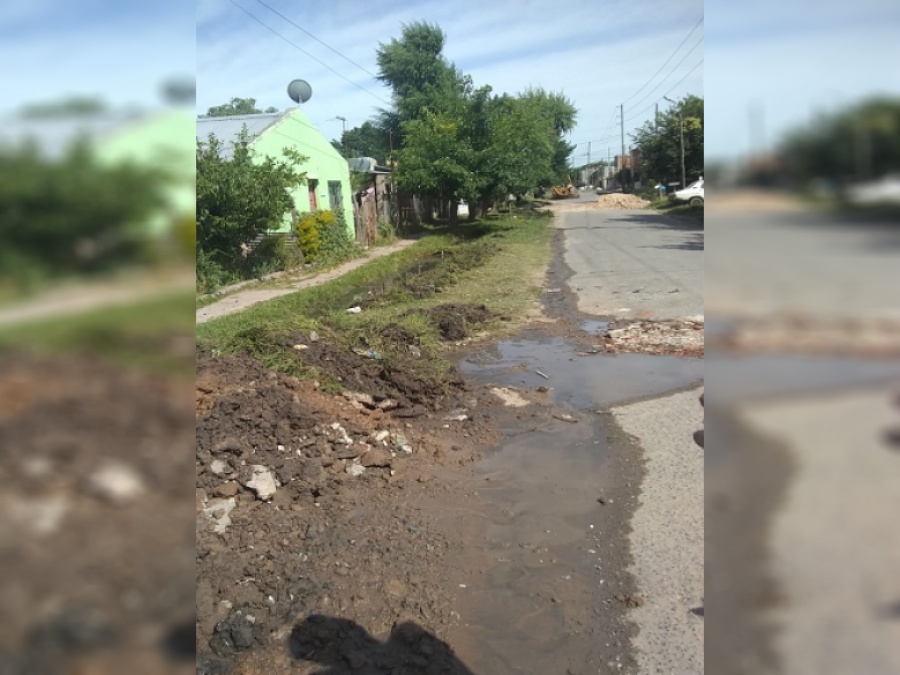 Una mujer en silla de ruedas denuncia que no puede salir de su casa por el mal estado de las calles en Villa Elvira