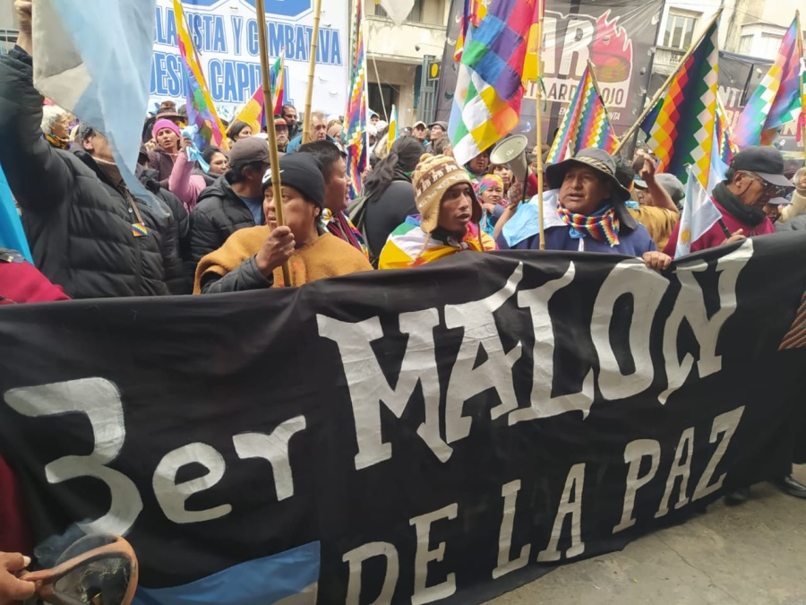 Las comunidades que integran el Tercer Malón de La Paz visitan La Plata este miércoles: “Es una lucha por la vida”