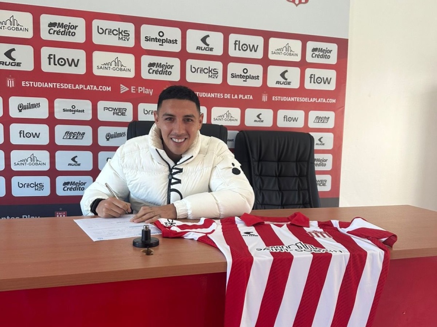 Estudiantes presentó el inesperado refuerzo que vuelve a jugar en Argentina tras diez años