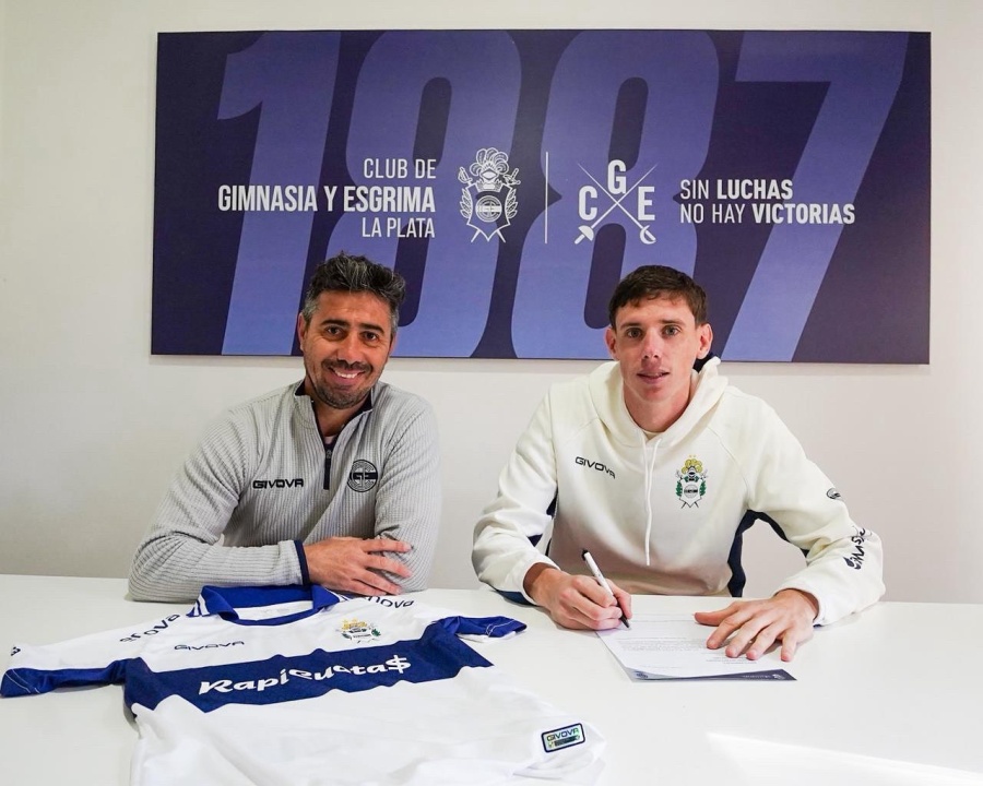 Gimnasia presentó a su quinto refuerzo: Germán Conti ya es futbolista Tripero 
