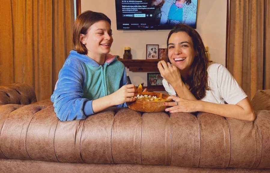 La curiosa combinación a la hora de comer que Agustina Cherri le inculcó a su hija: “Lo vi y ahora no paro de comer”