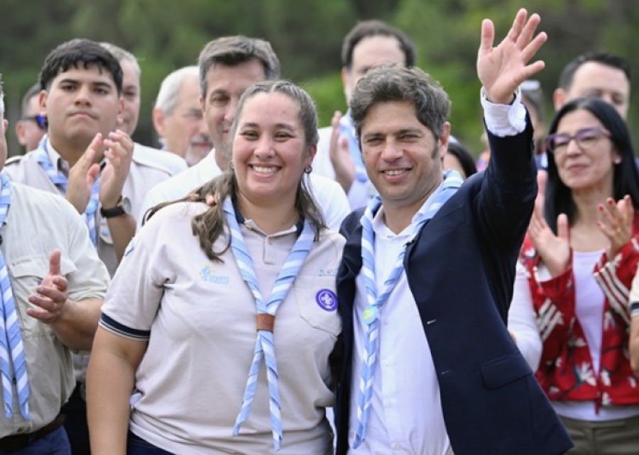 Kicillof participó de una jornada de formación y prevención de incendios forestales en Necochea