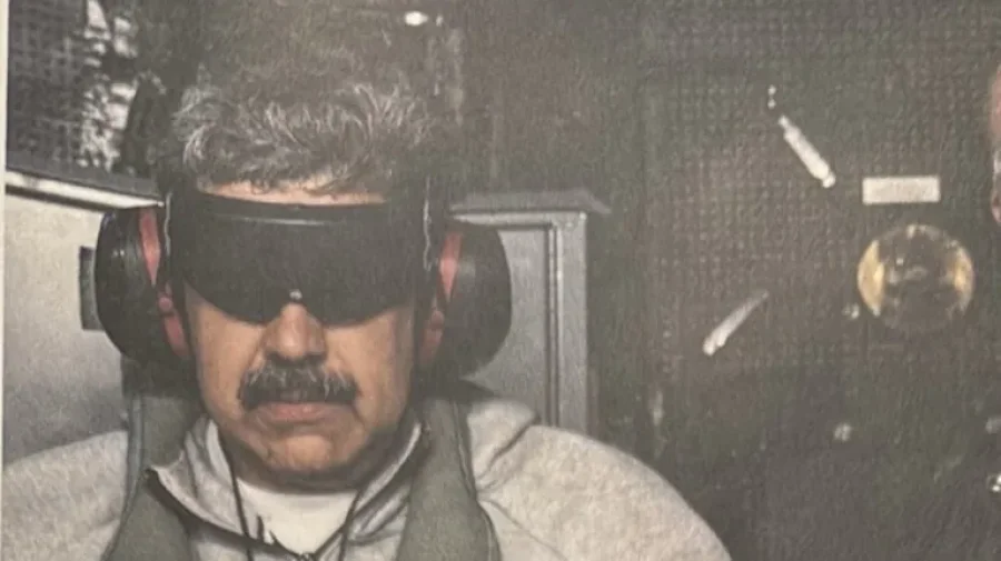 Trump publicó la primera foto de Nicolás Maduro capturado