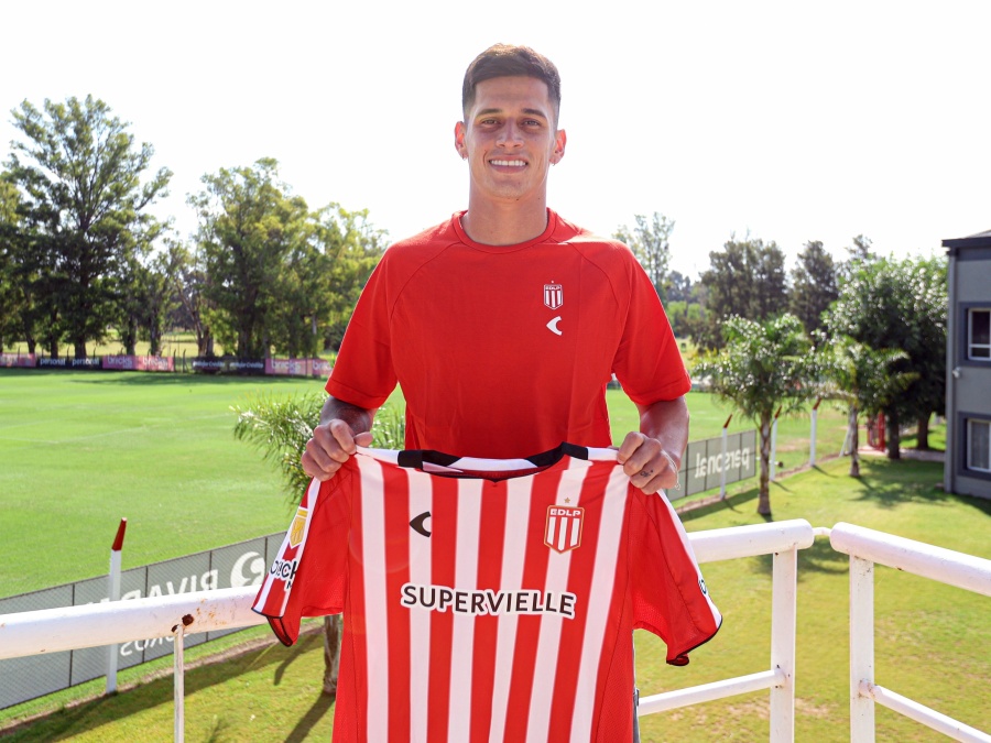 Estudiantes le dio la bienvenida a Brian Aguirre