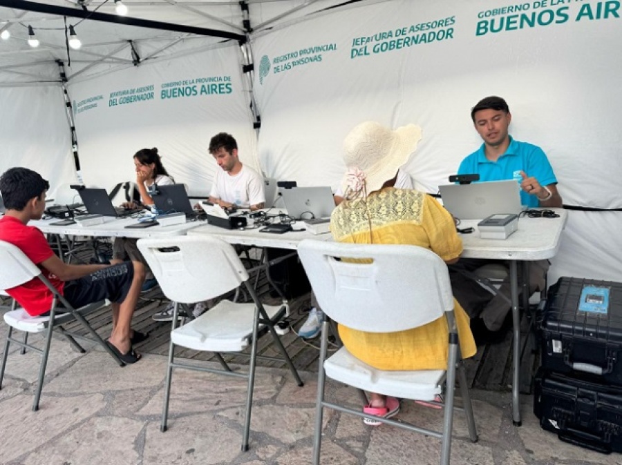 En la Provincia de Buenos Aires se hicieron más de 6.500 trámites registrales durante los operativos del verano