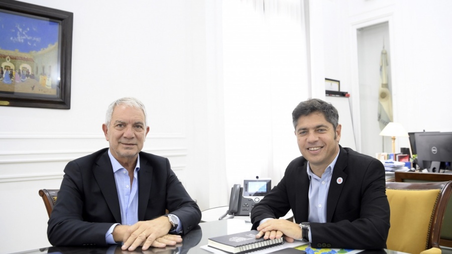 La foto que echa por tierra la supuesta pelea de Alak y Kicillof con una novedad para los platenses