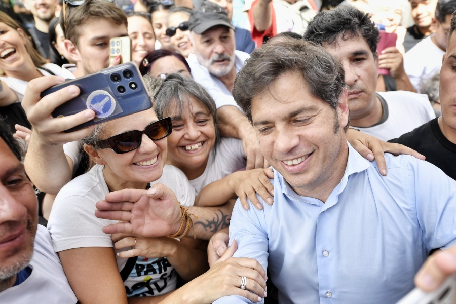 Kicillof en la marcha contra la reforma laboral: “Hará que el ajuste recaiga sobre los trabajadores“