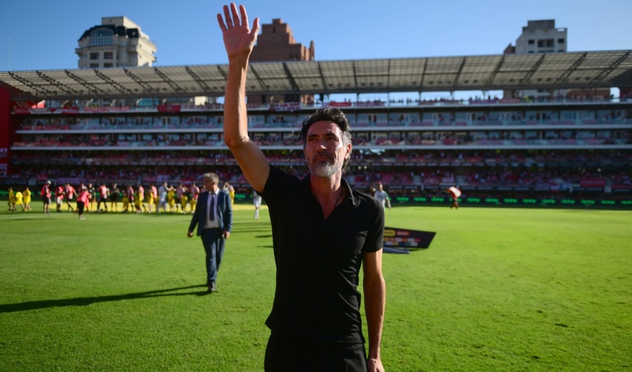 Domínguez: ”Fue mi último partido en esta etapa, hay un grupo que quiere ganar pero hoy siento que hay que soltarse la mano”